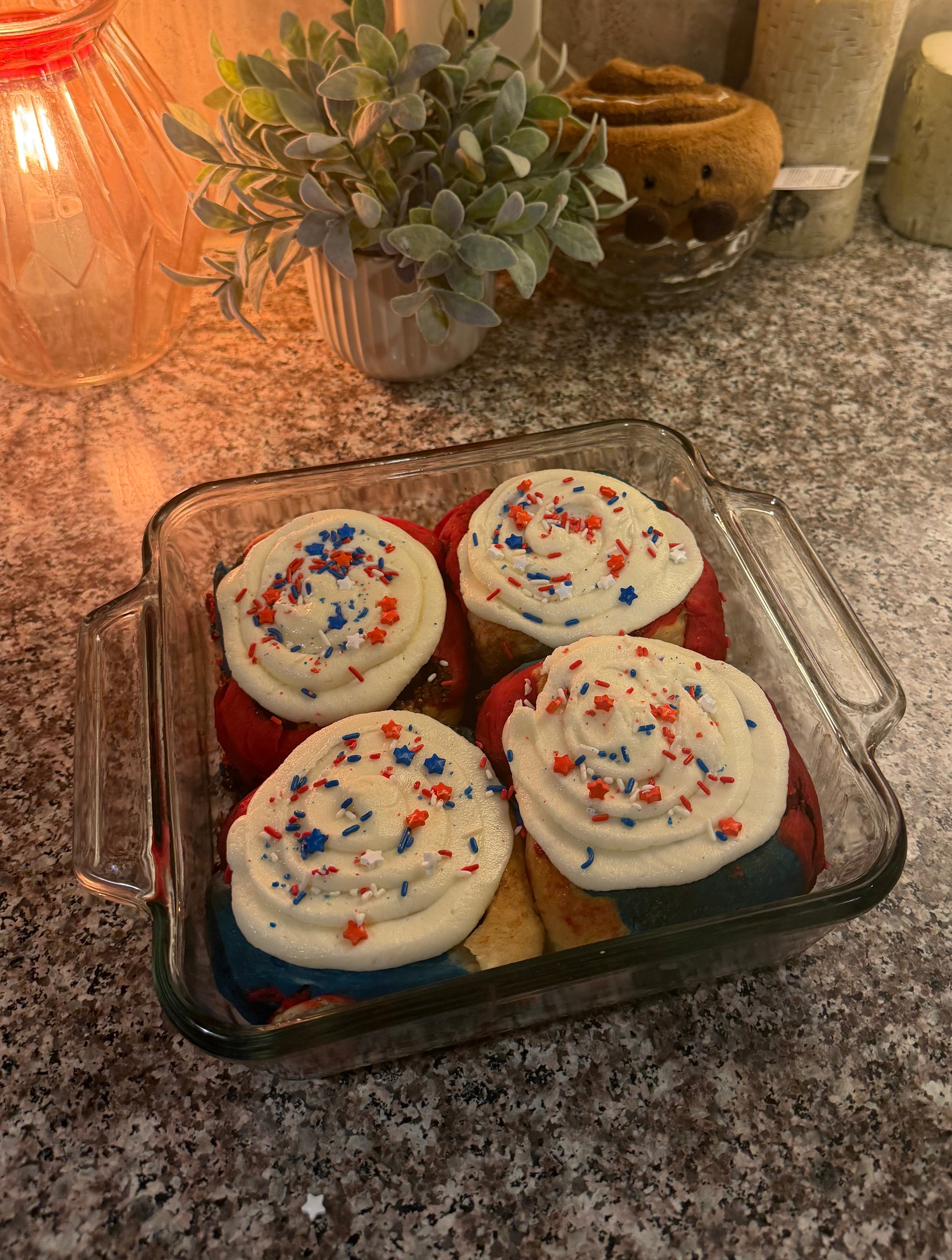 4th Of July Cinnamon Roll Recipe (SENT TO EMAIL)